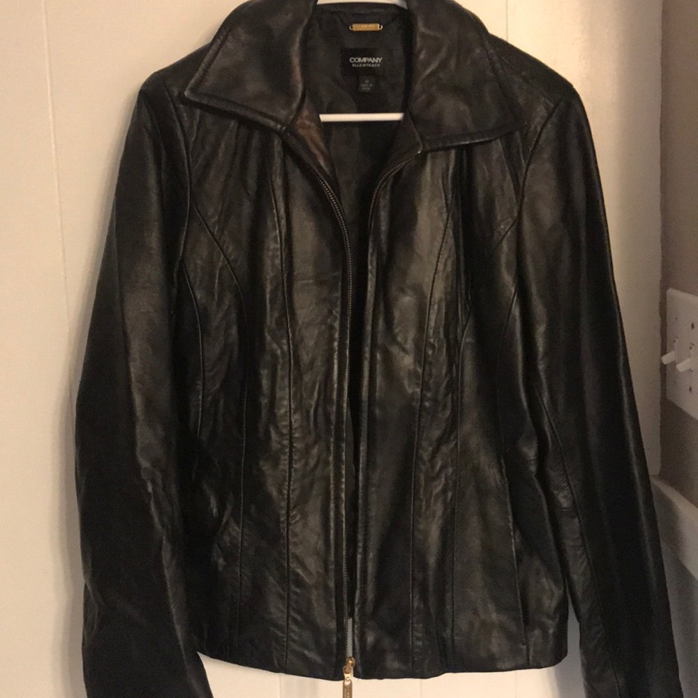 Company Ellen Tracy Leather Jacket